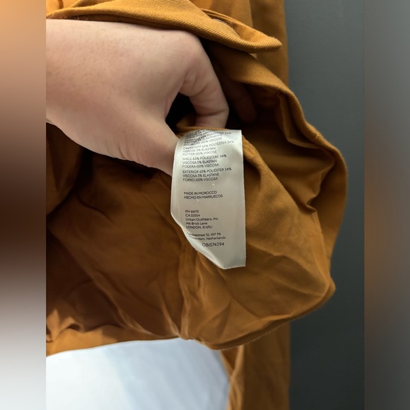 We The Free Block Party Cropped Blazer Women’s Size Large - Picture 4 of 5